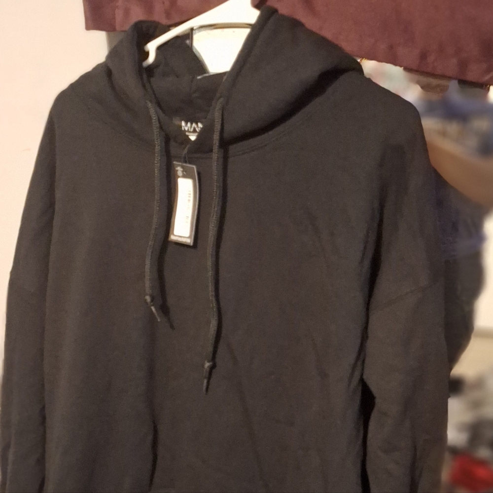 Men's Black Hoodie by